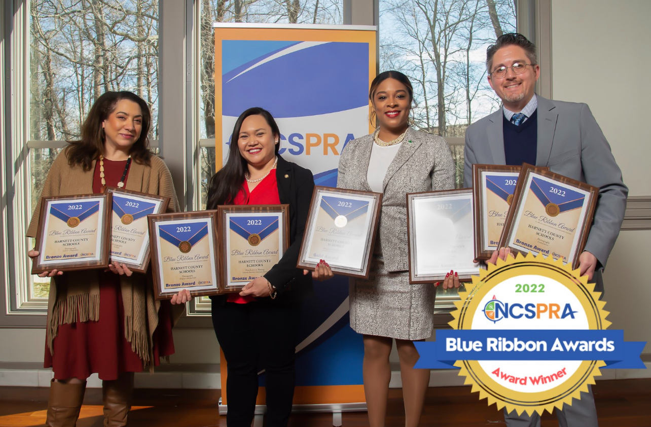 HCS Public Relations receives eight NCSPRA Blue Ribbon Awards 
