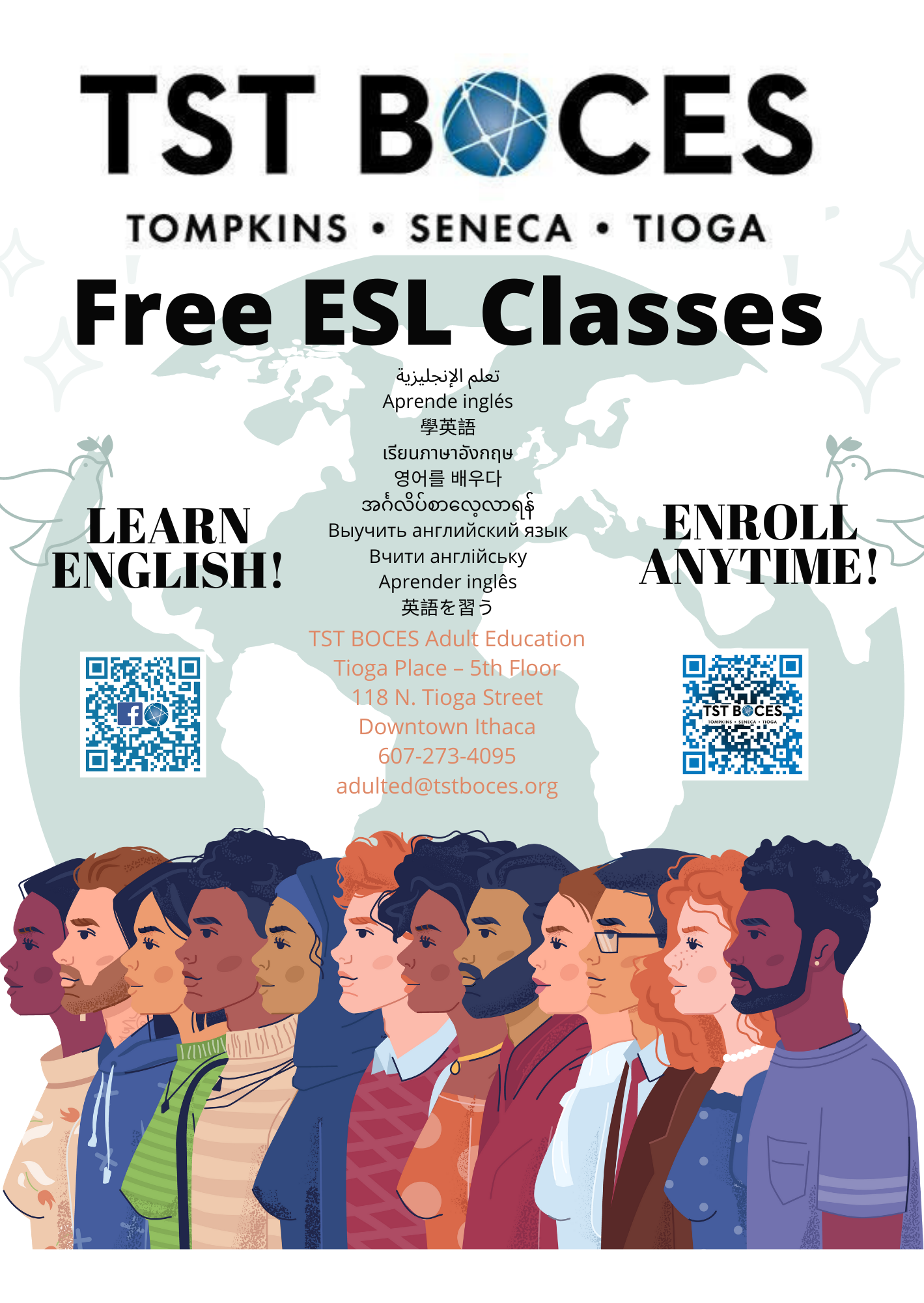 TST BOCES Free ESL Classes Learn English