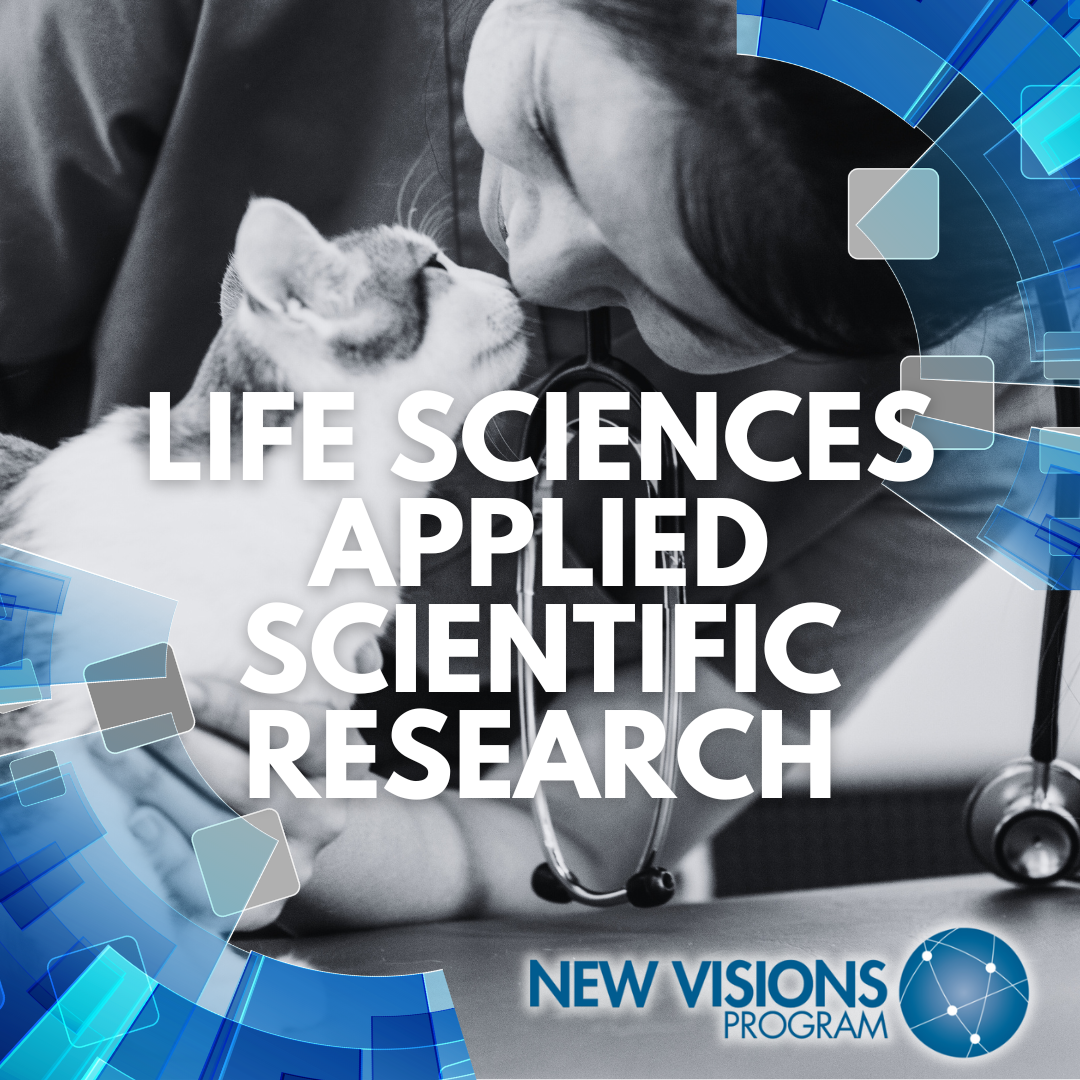 LIFE SCIENCES / APPLIED SCIENTIFIC RESEARCH LOGO