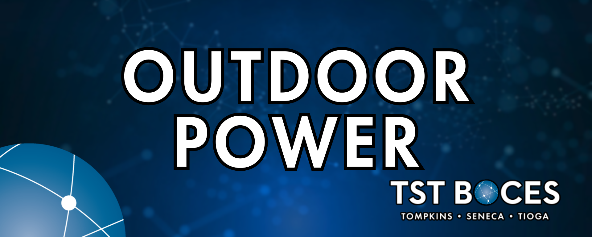 outdoor power banner