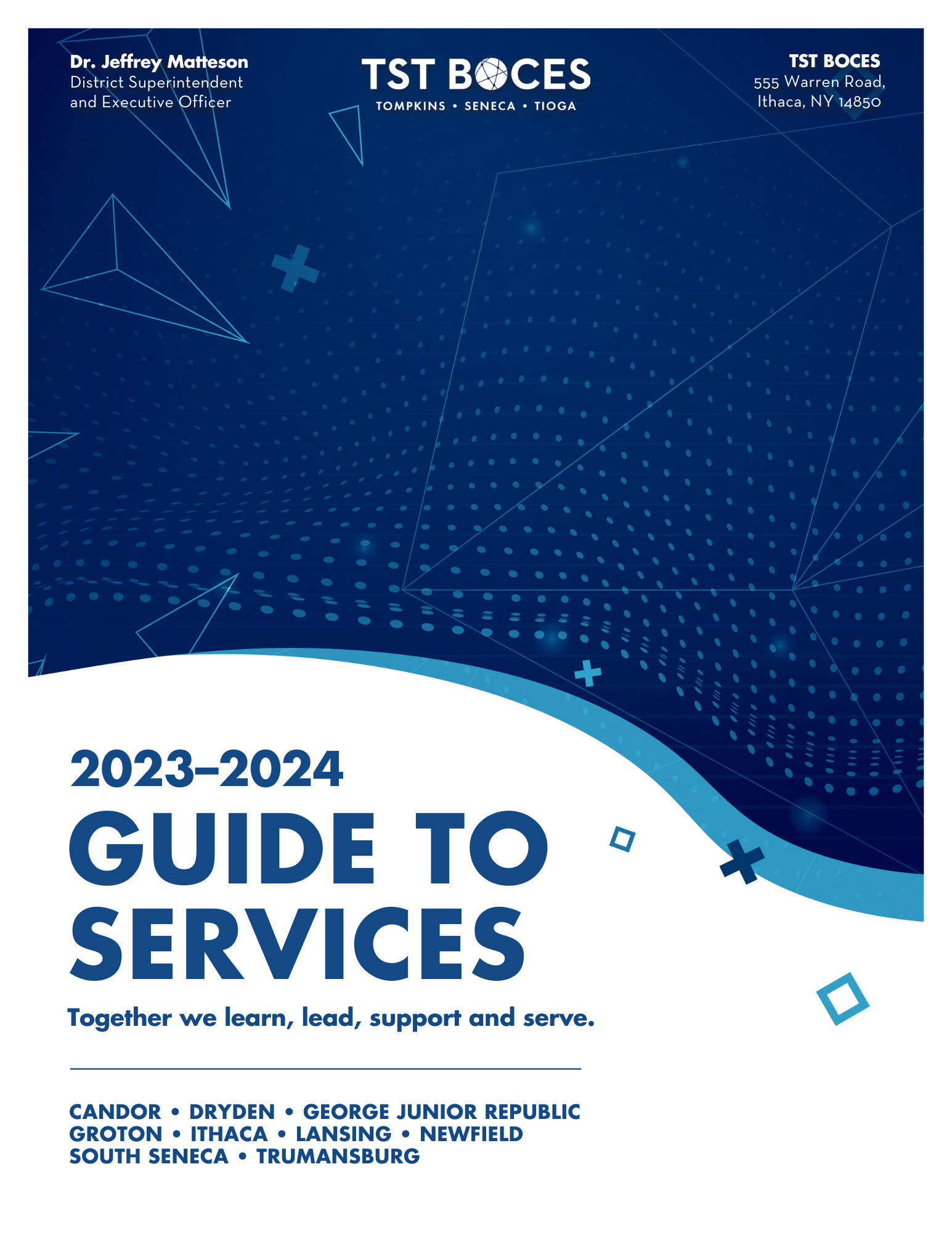 TST Guide to services Cover page