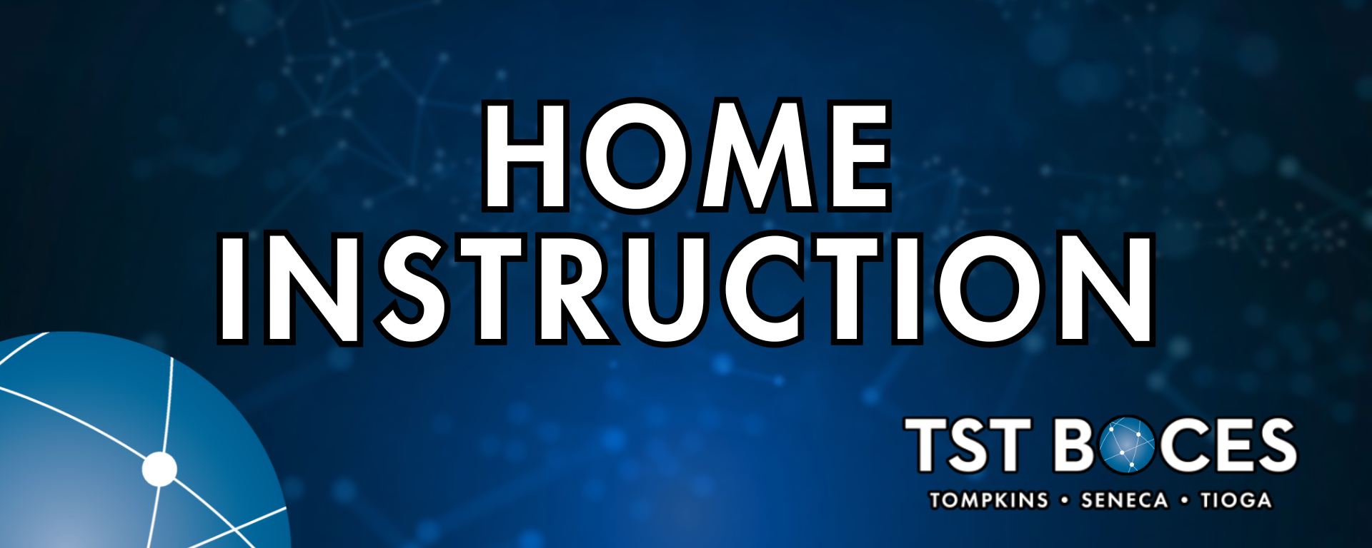 Home instruction banner