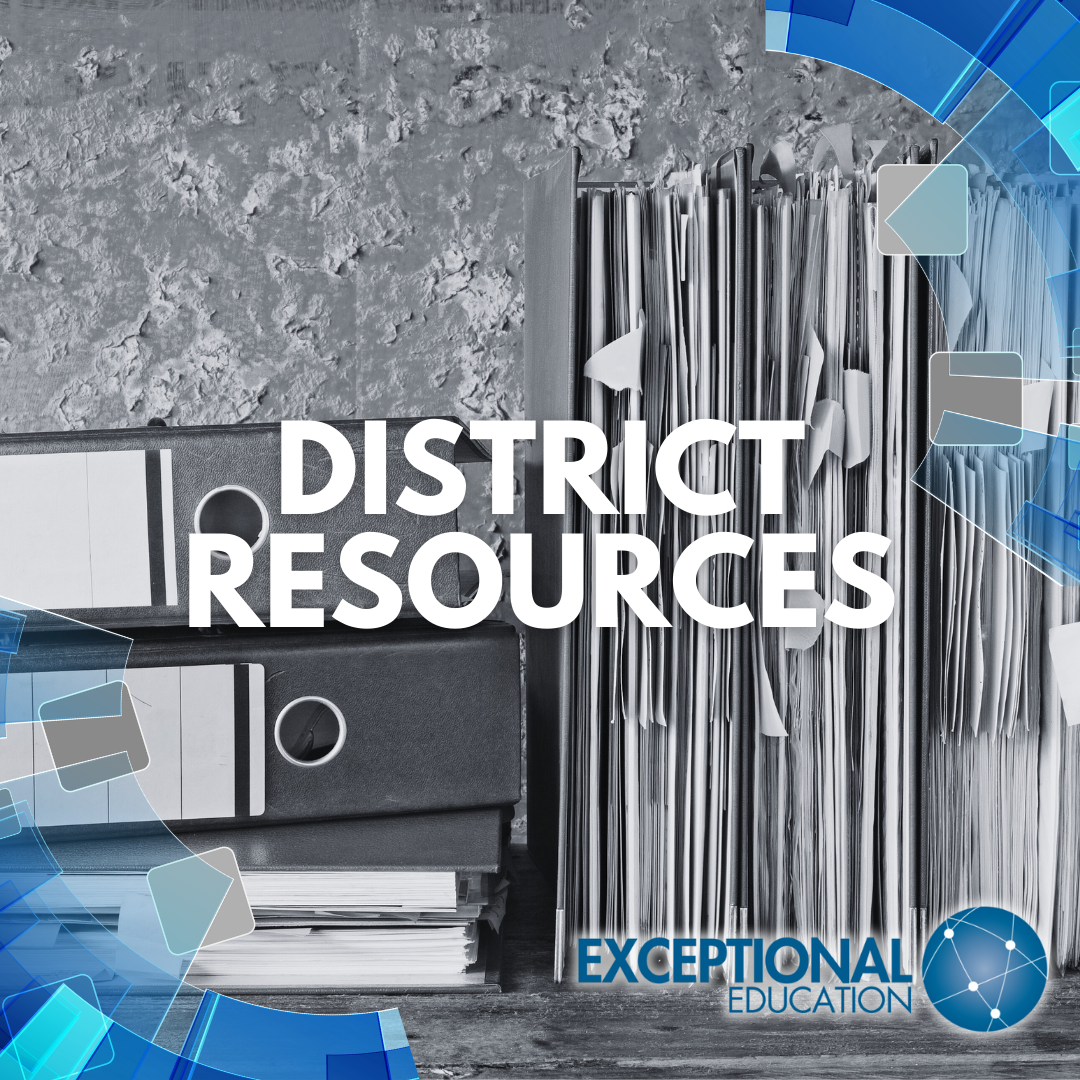 DISTRICT RESOURCES
