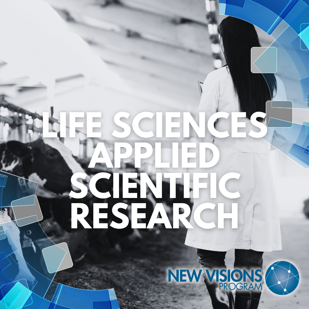 LIFE SCIENCES / APPLIED SCIENTIFIC RESEARCH LOGO