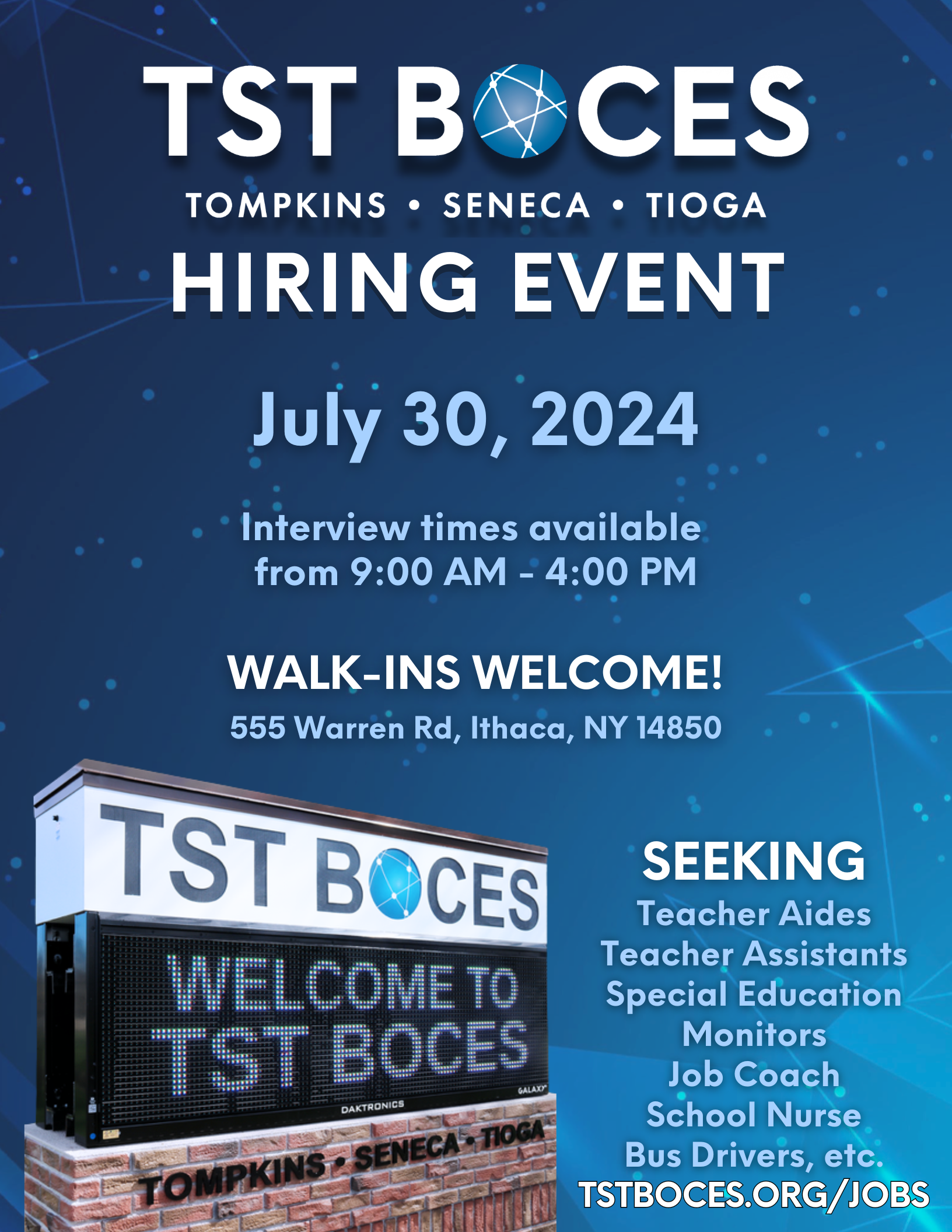 hiring event 7/30/24