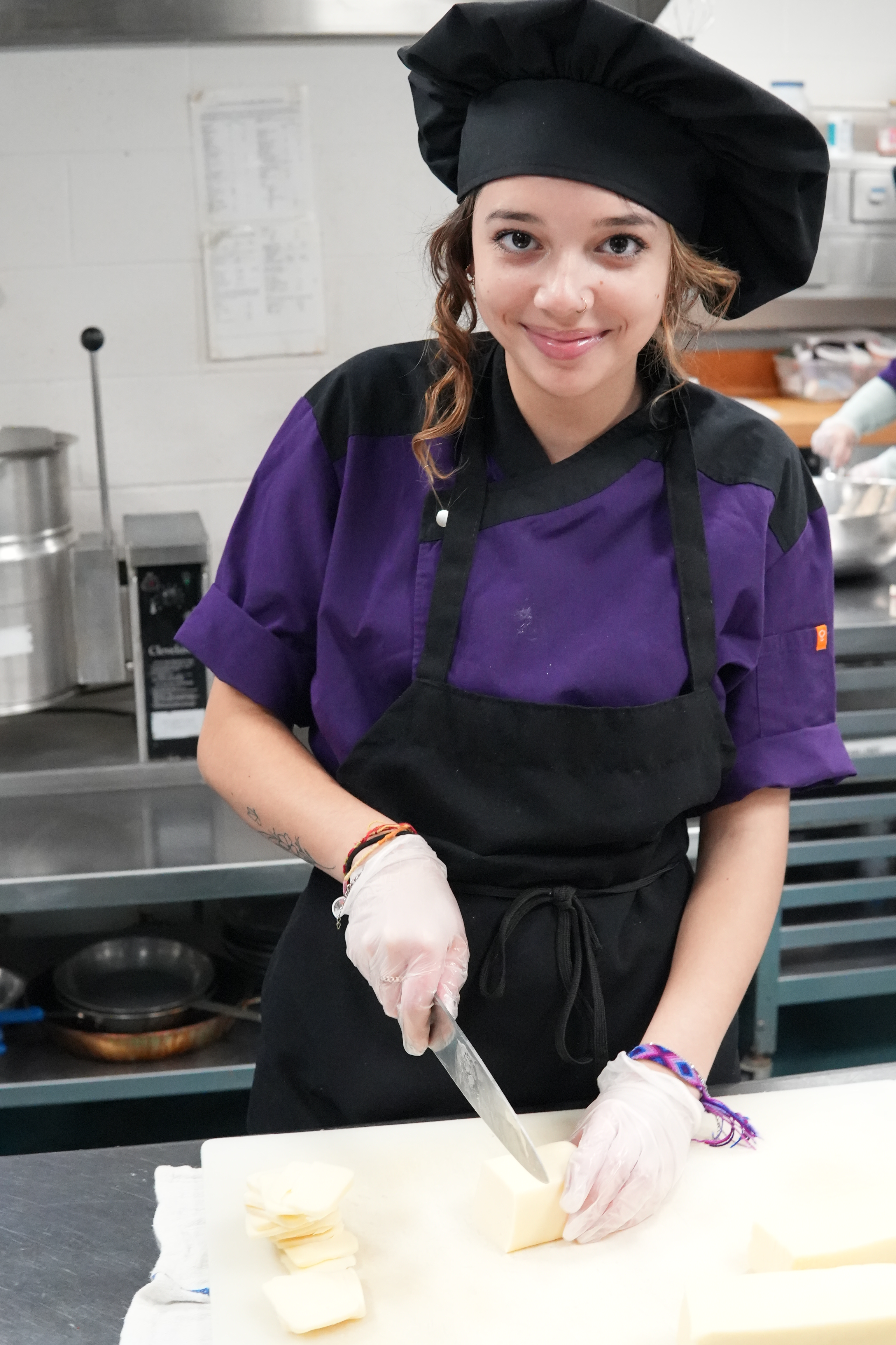 culinary arts student