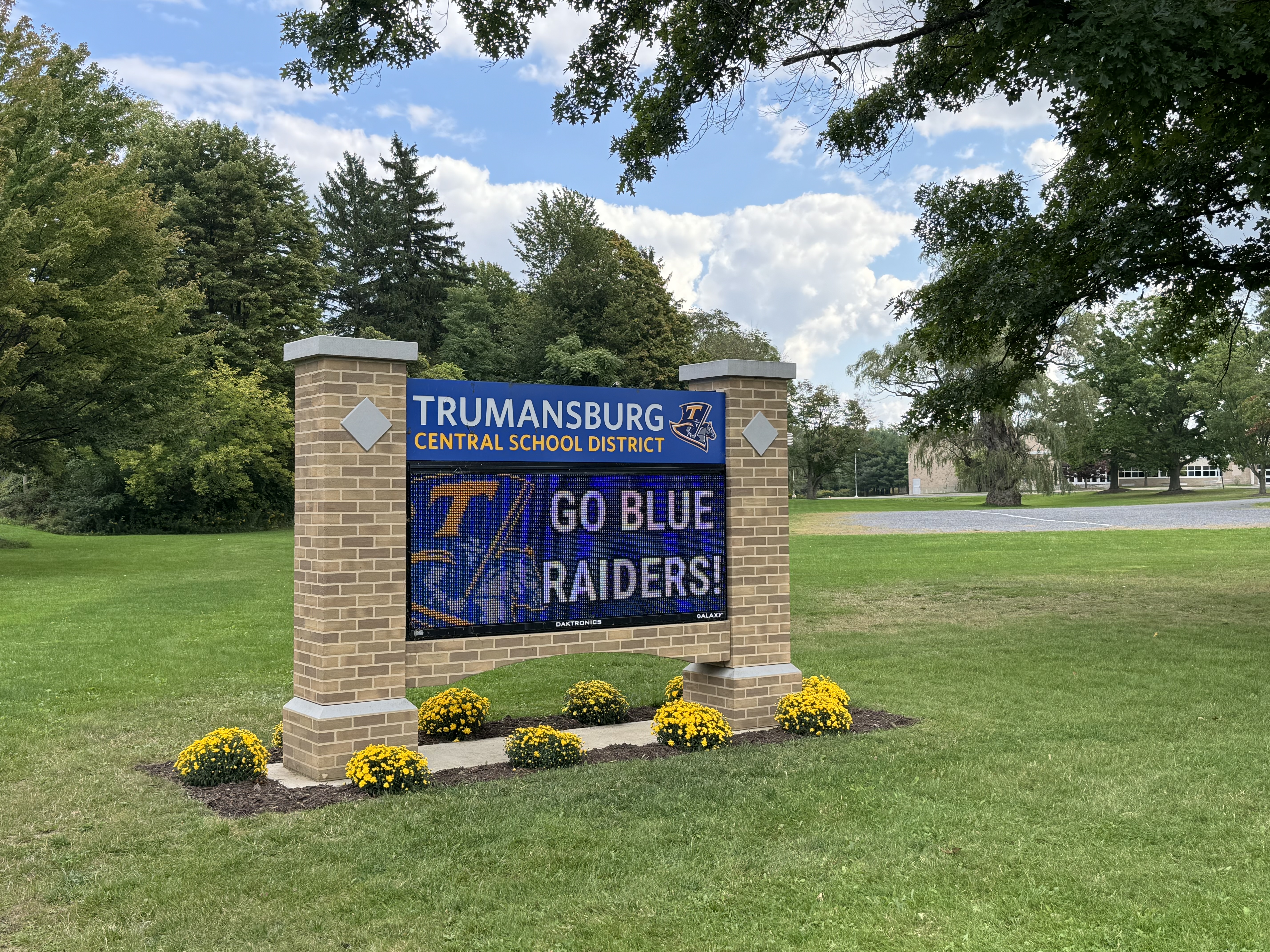 trumansburg csd sign