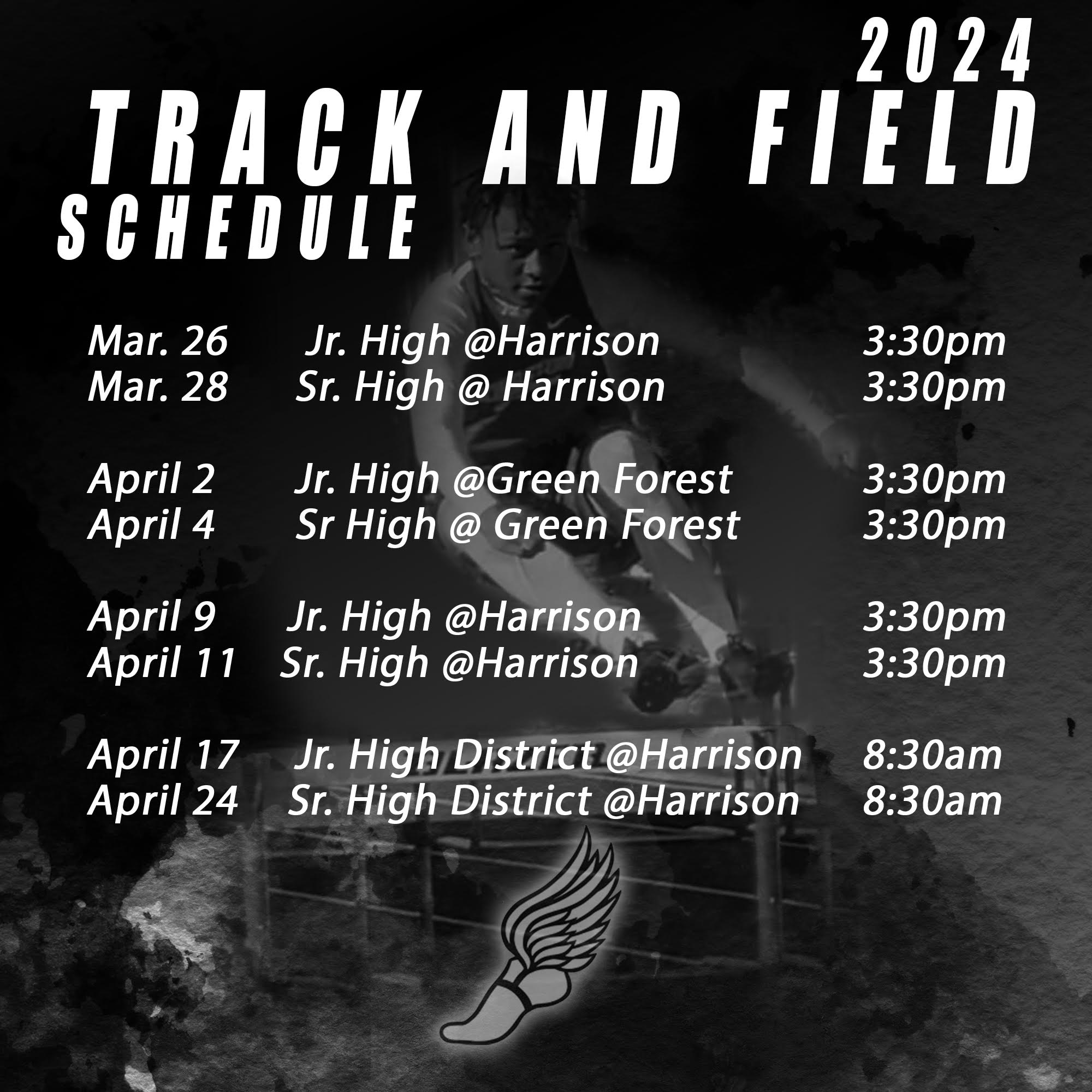Track & Field 2024 Schedule