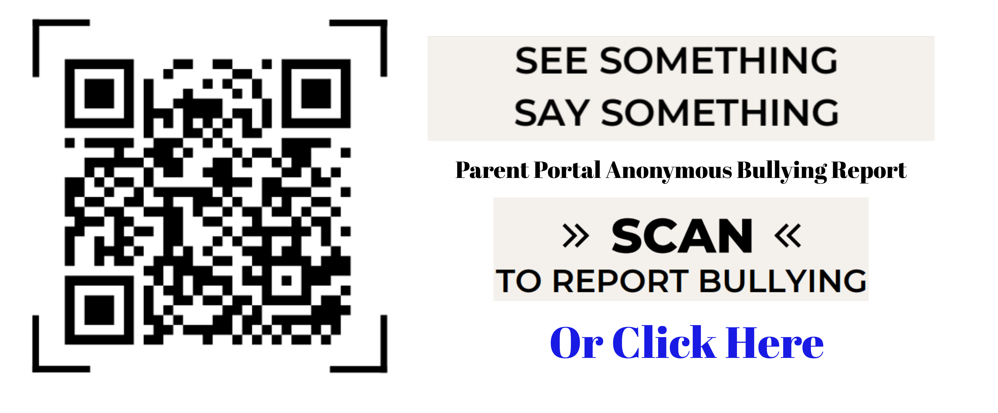 Parent Portal Anonymous Bullying Report