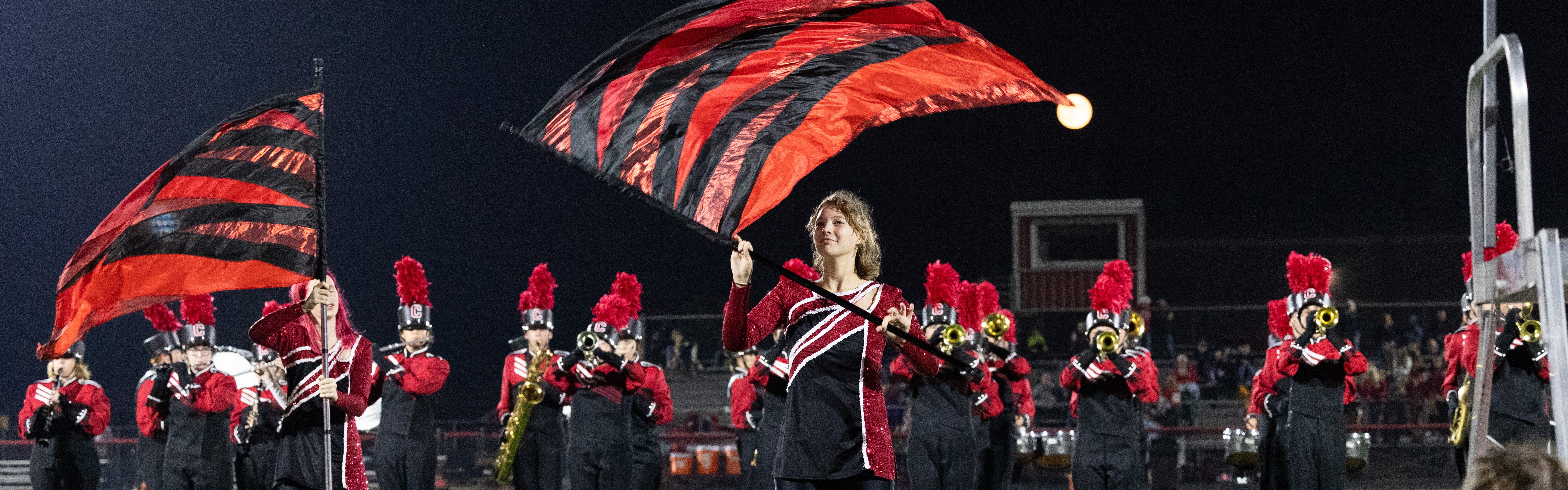 marching band flag feature