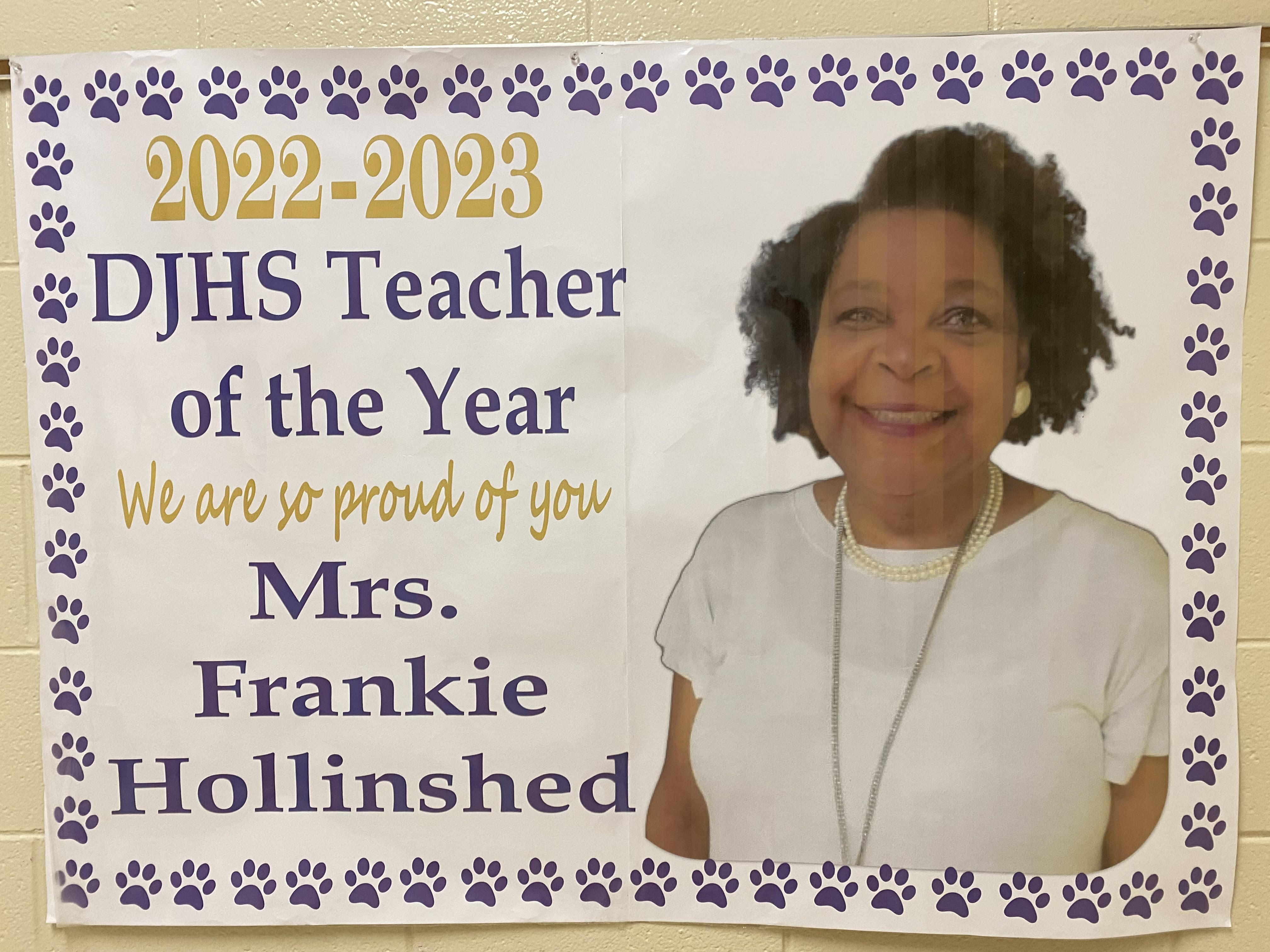 2022-23 Dumas Middle School Teacher of the Year 