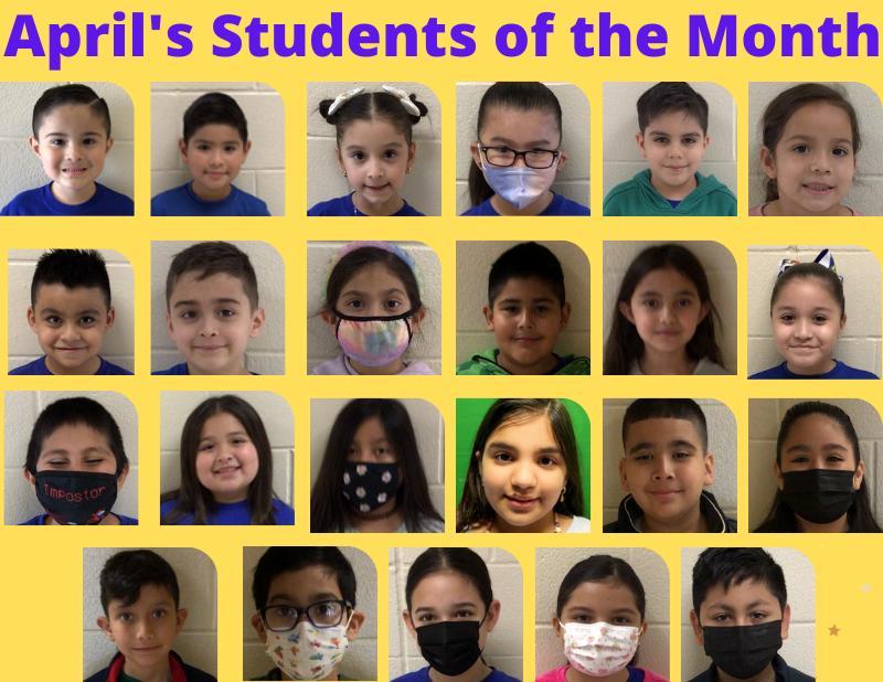 Students of the month