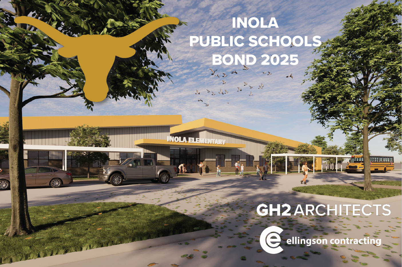 Rendering of Potential Exterior Inola Upper Elementary 