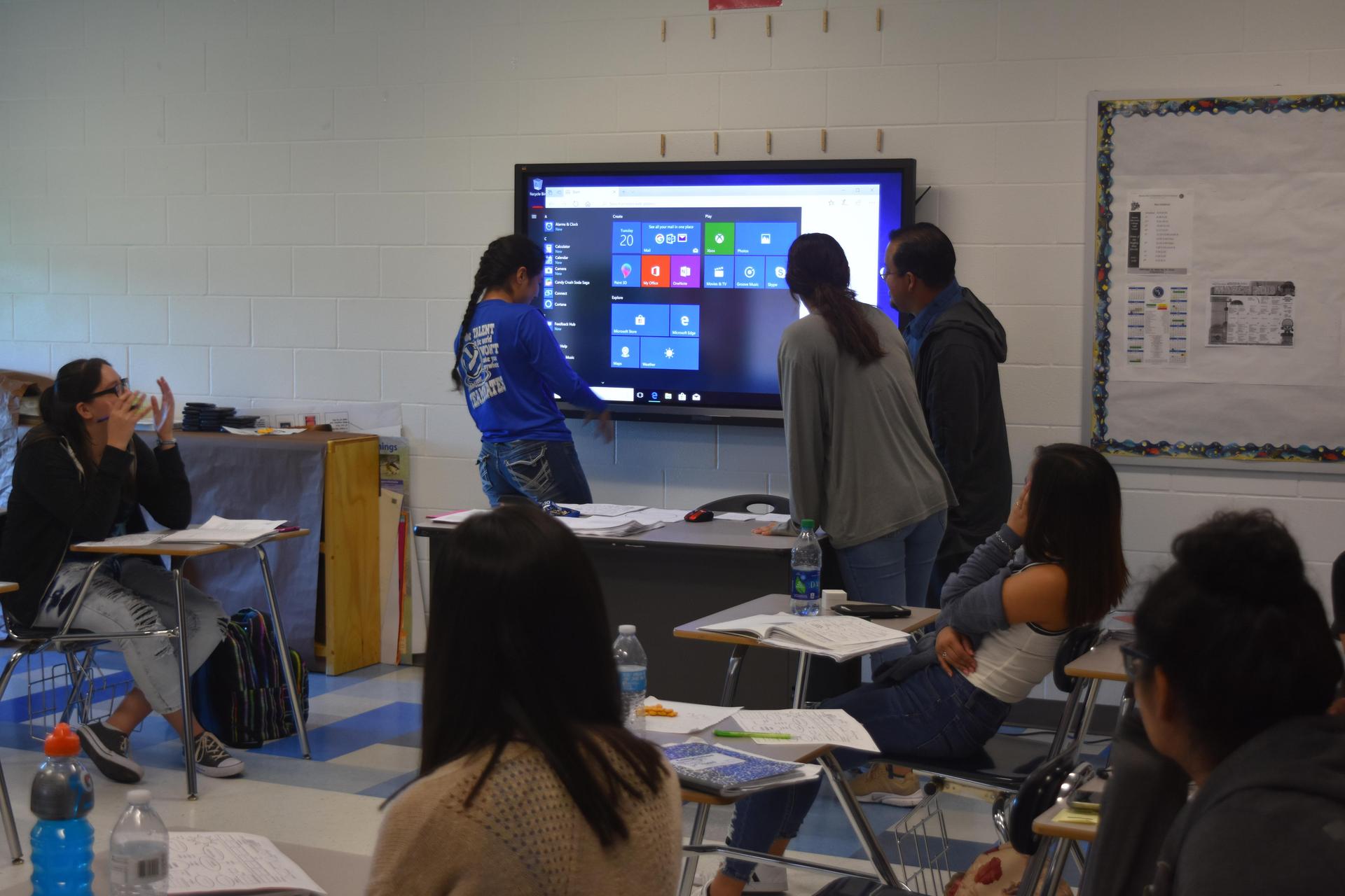 Teacher / Students Interactive Boards | Monte Alto ISD