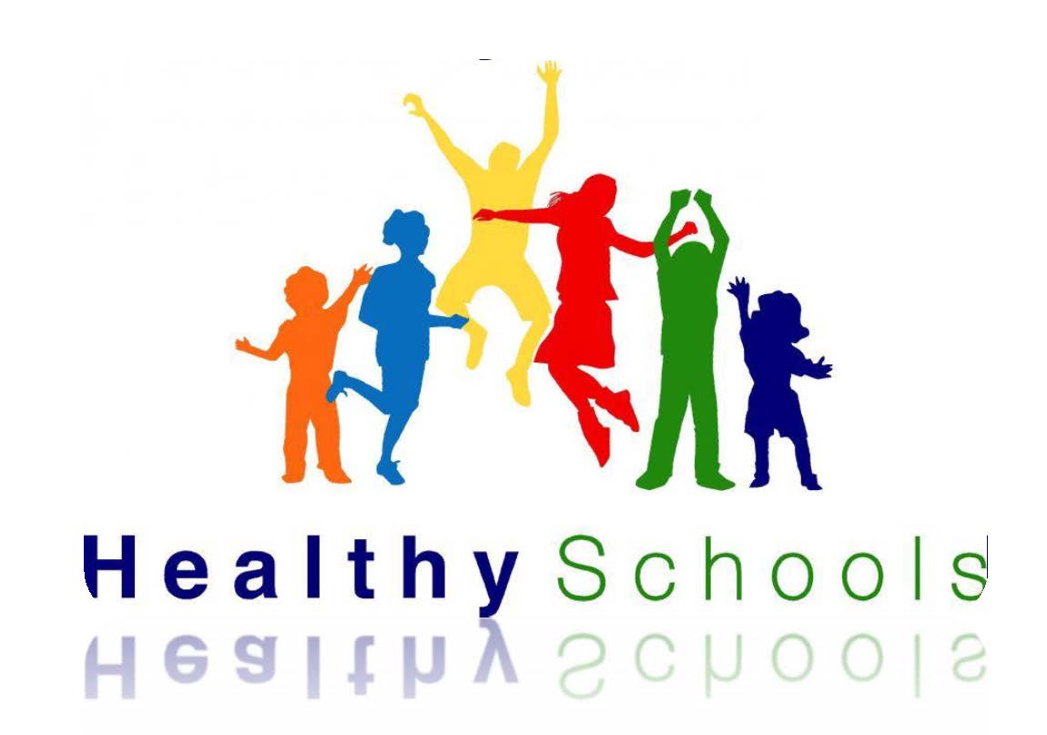 Healthy schools kids jumping