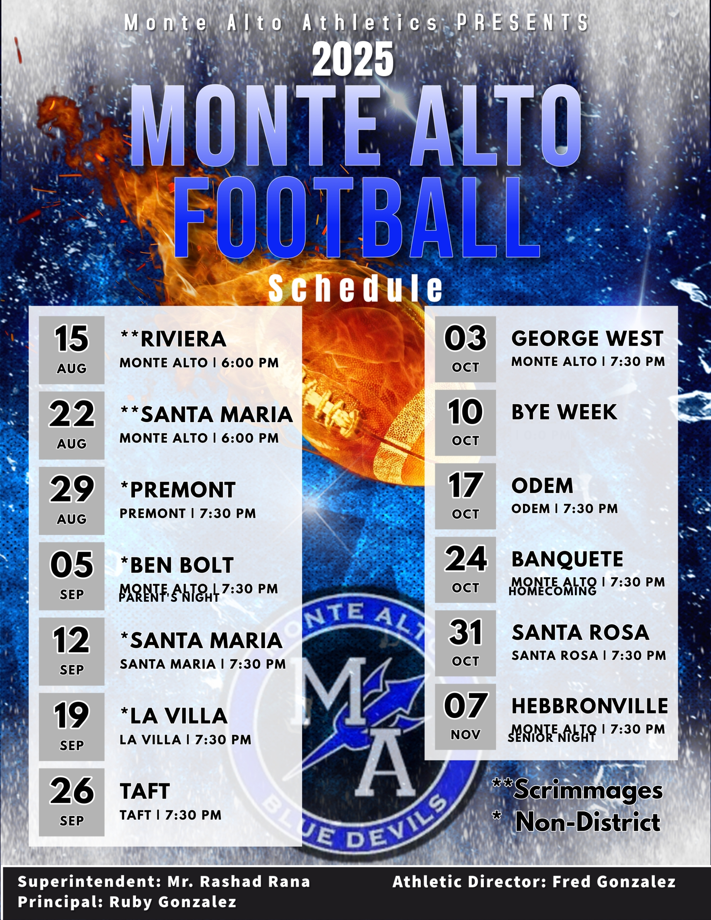 MONTE ALTO ECHS FOOTBALL