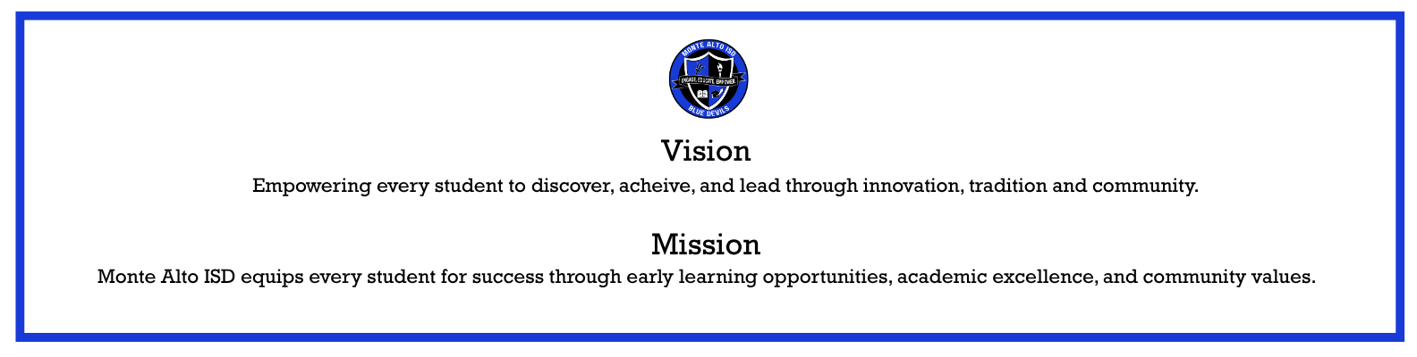 vision
