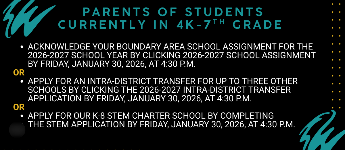 Confirm school assigned