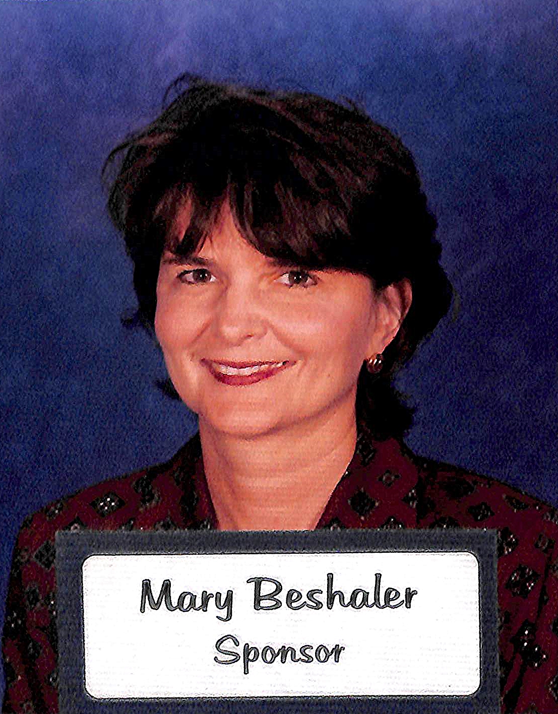 Mary Beshelar, Sponsor