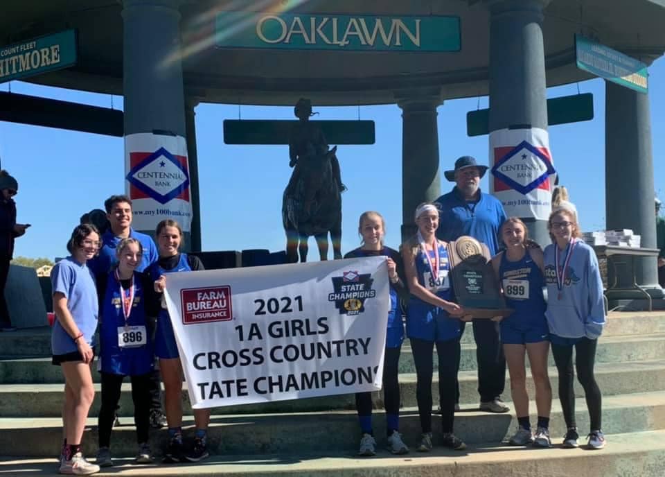 2021 Girls Cross Country State Champions