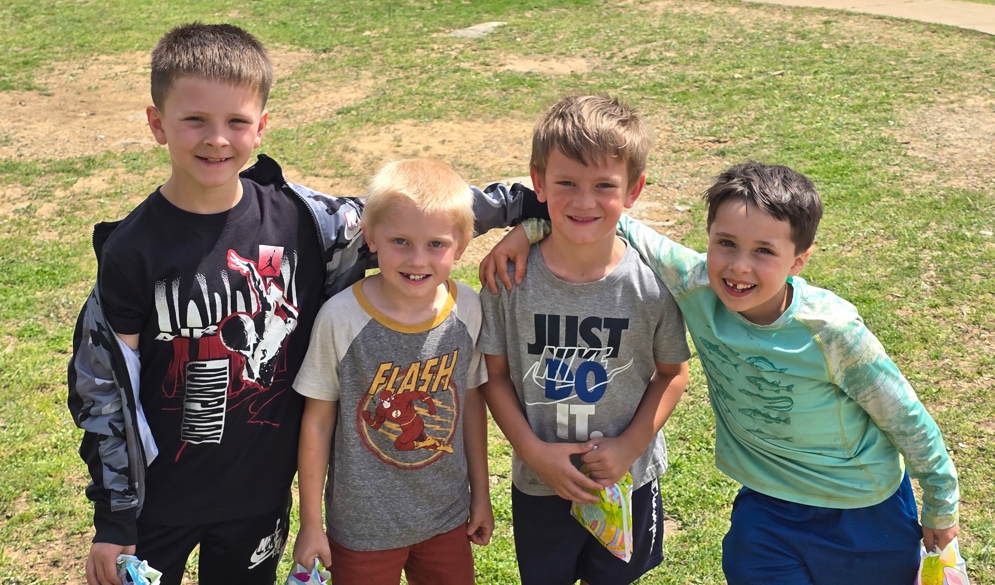 Students at Recess