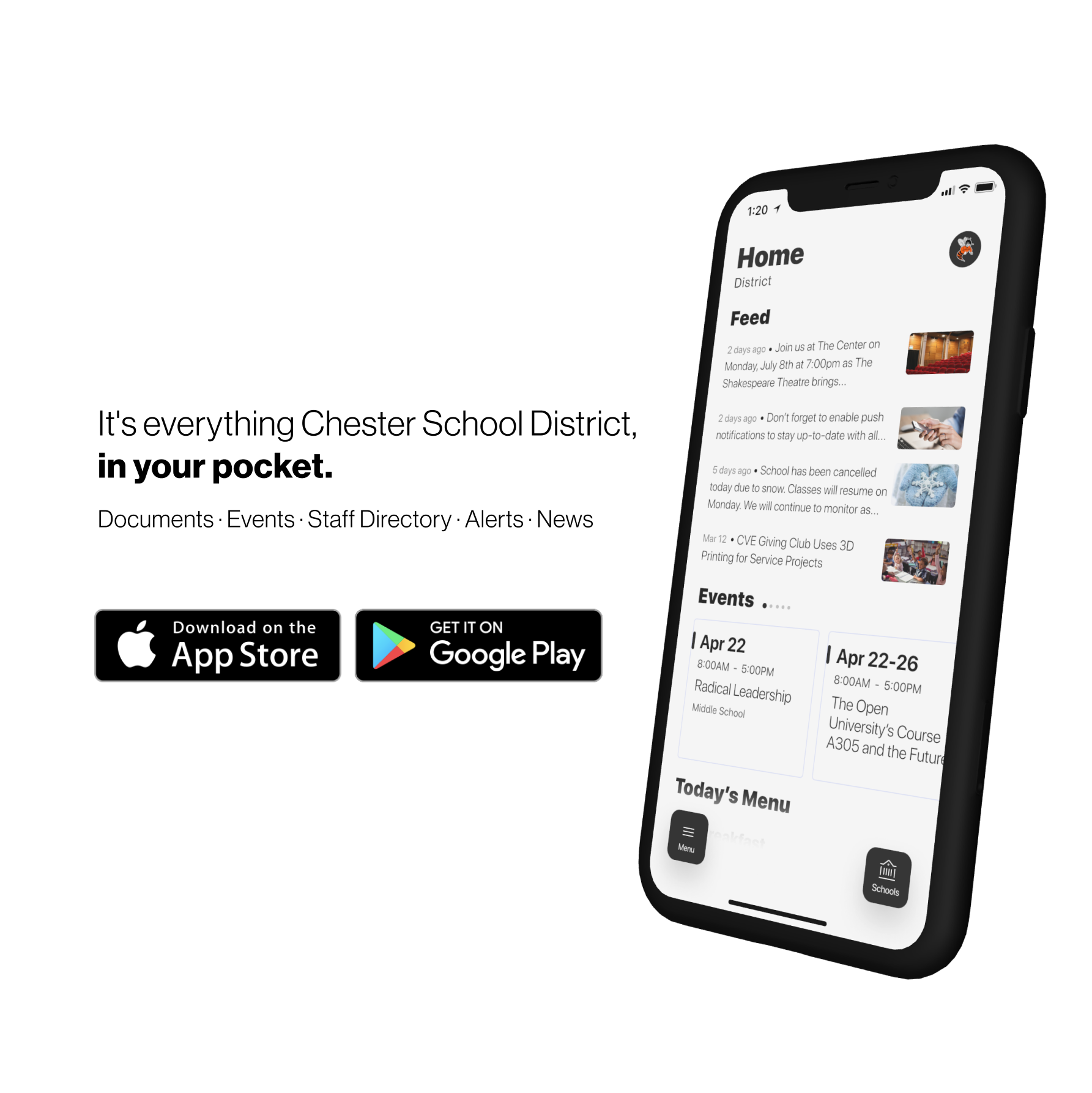 App information - it's everything Chester, in your pocket