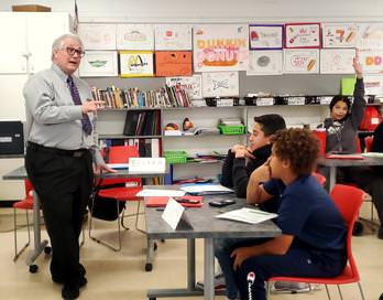 Guest Speaker from SECU visits Owen High