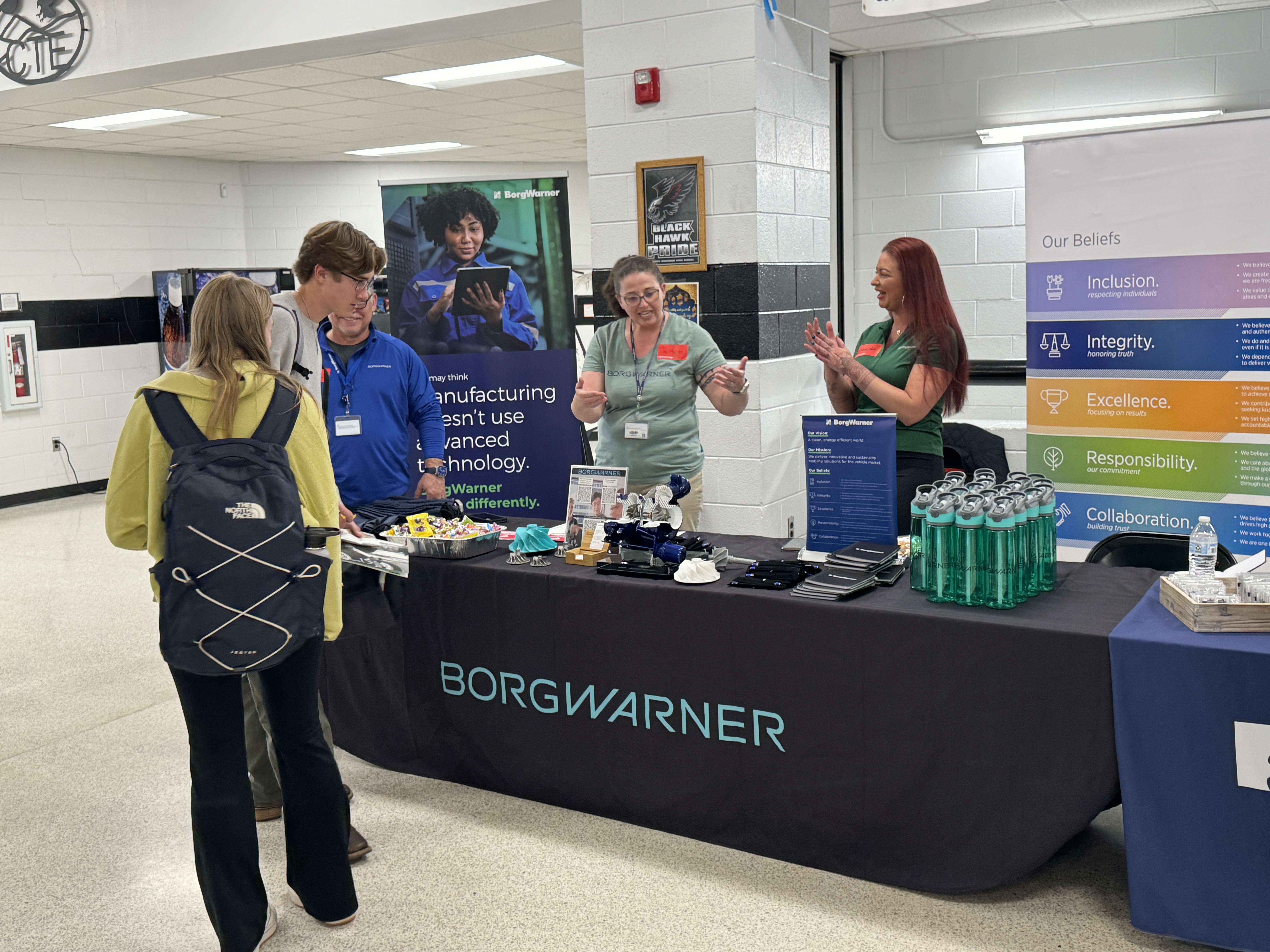 Career Fair at NBHS during Junior Focus Day