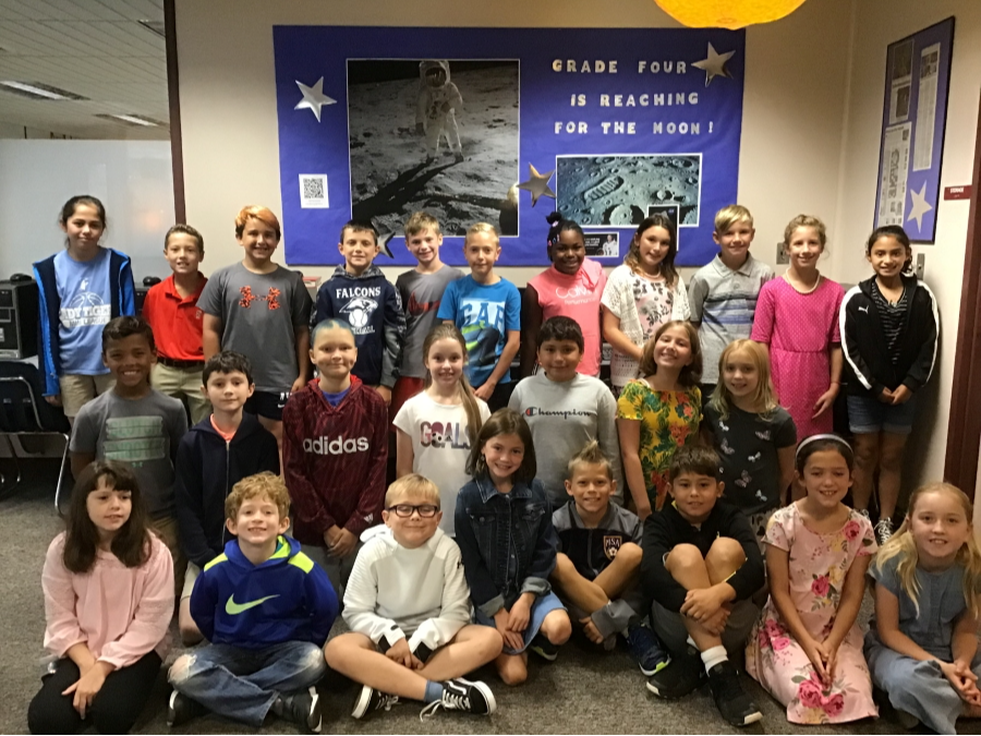 4th grade Space Camp Kickoff group photo