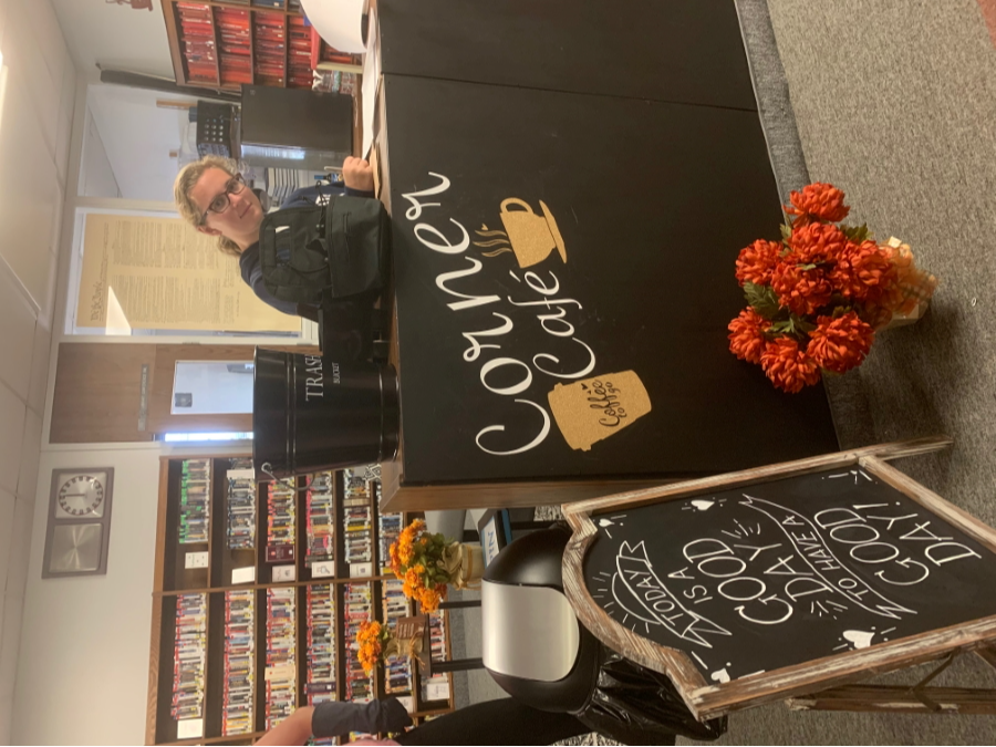 Photo of Corner Cafe in the FHS Library