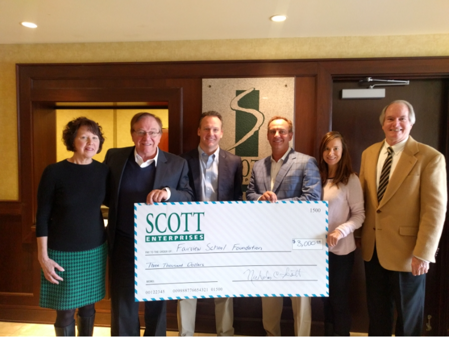Scott Enterprises EITC check presentation