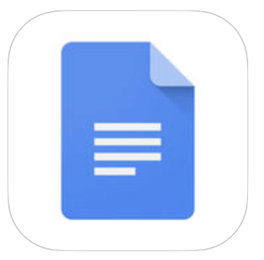 Google Docs app icon