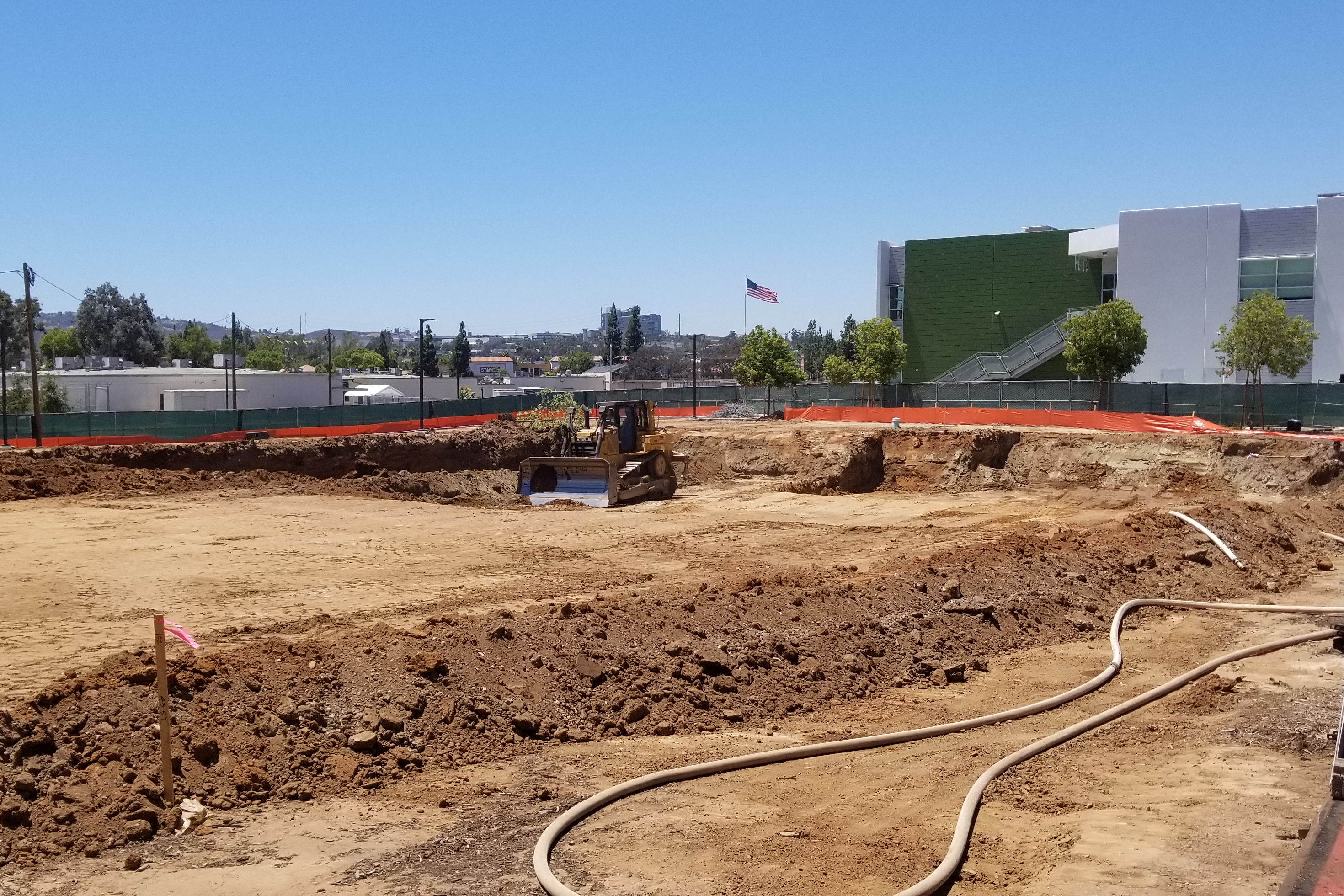 Site Preparation for Phase 2 construction