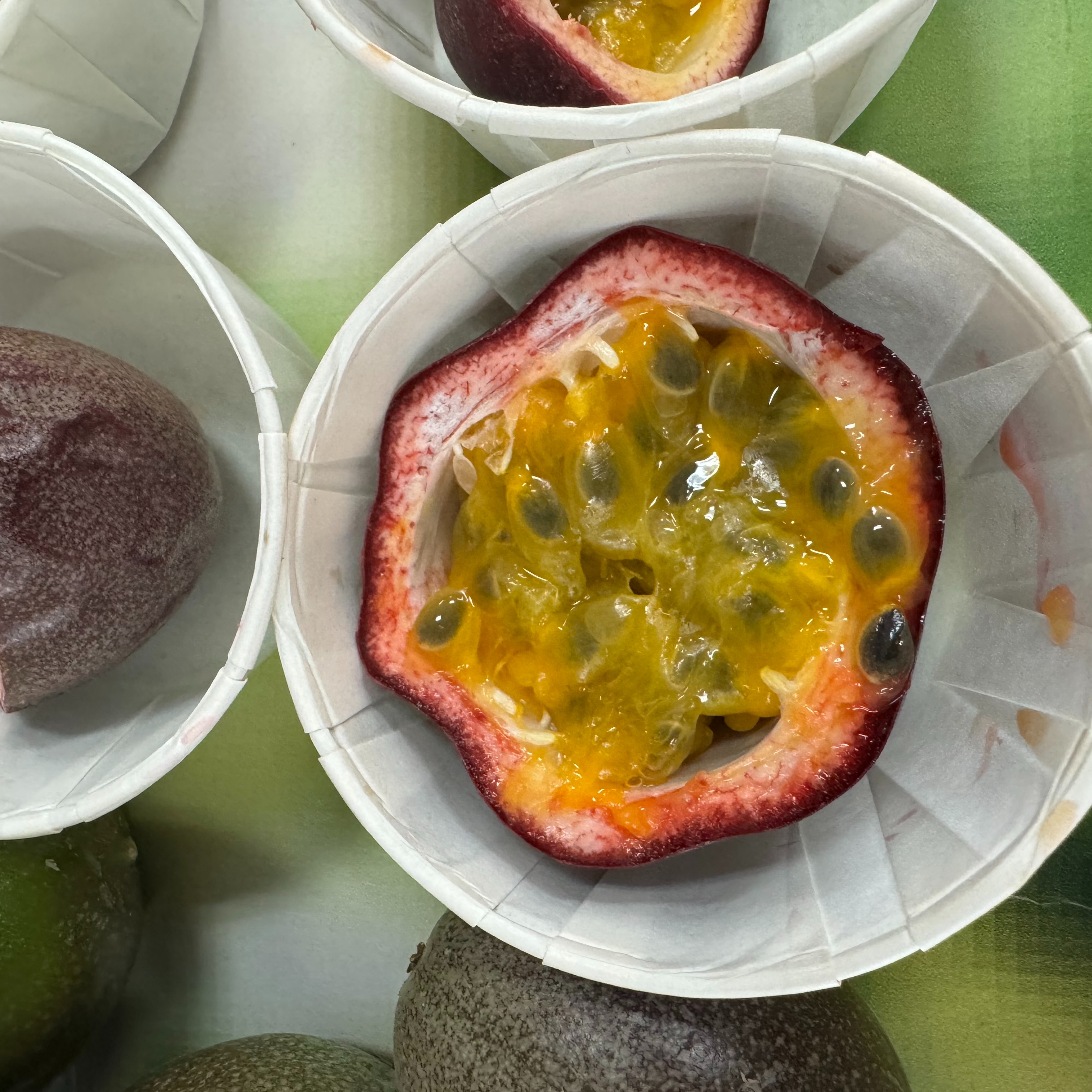 passion fruit in cup 