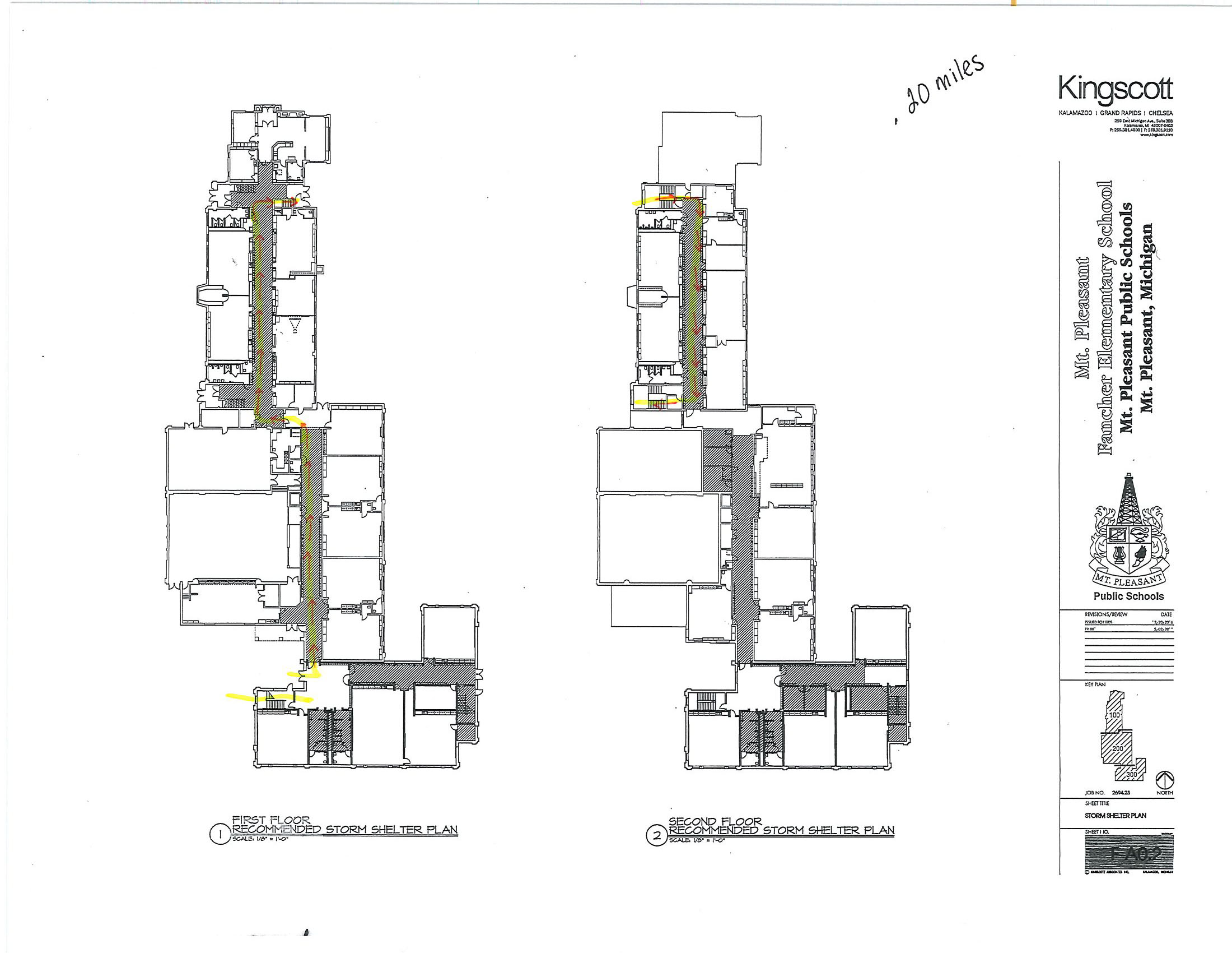 Fancher Indoor Walk Map