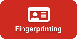 id card icon labeled fingerprinting