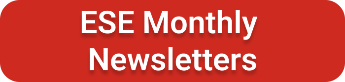 red button that reads ese monthly newsletters