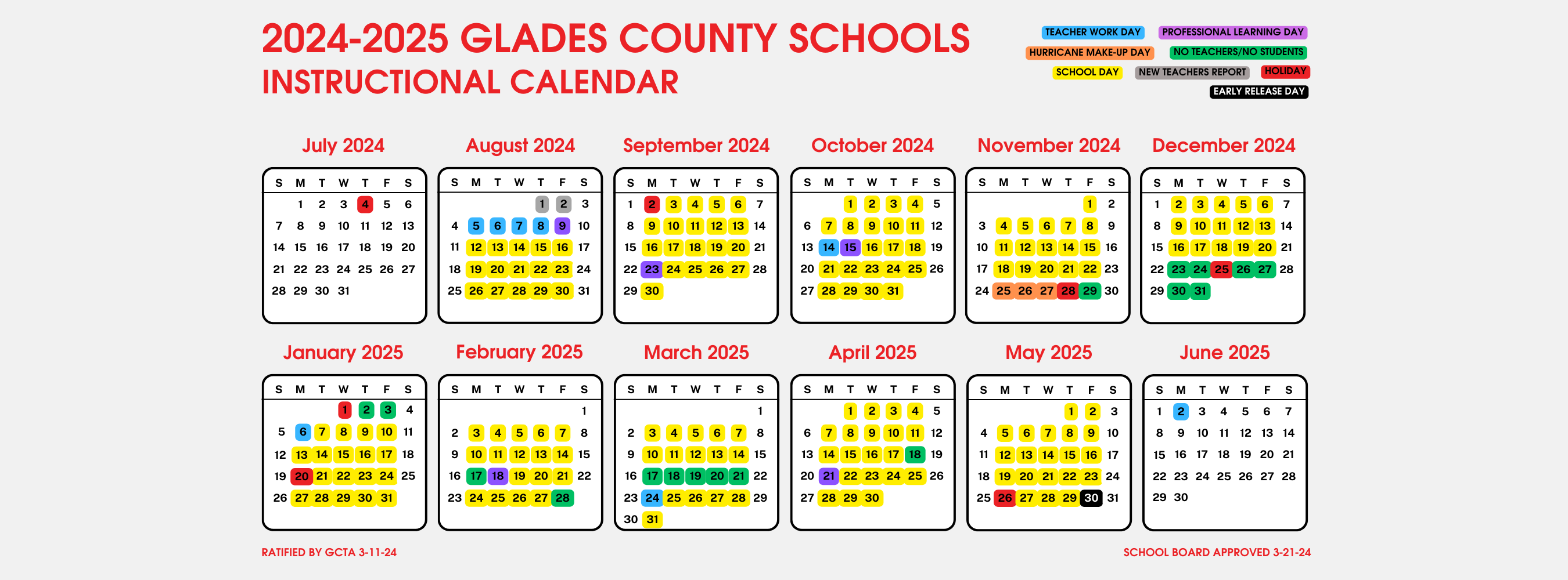 24-25 school calendar