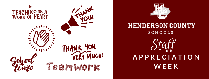 HCS Staff Appreciation Week May 6th-10th