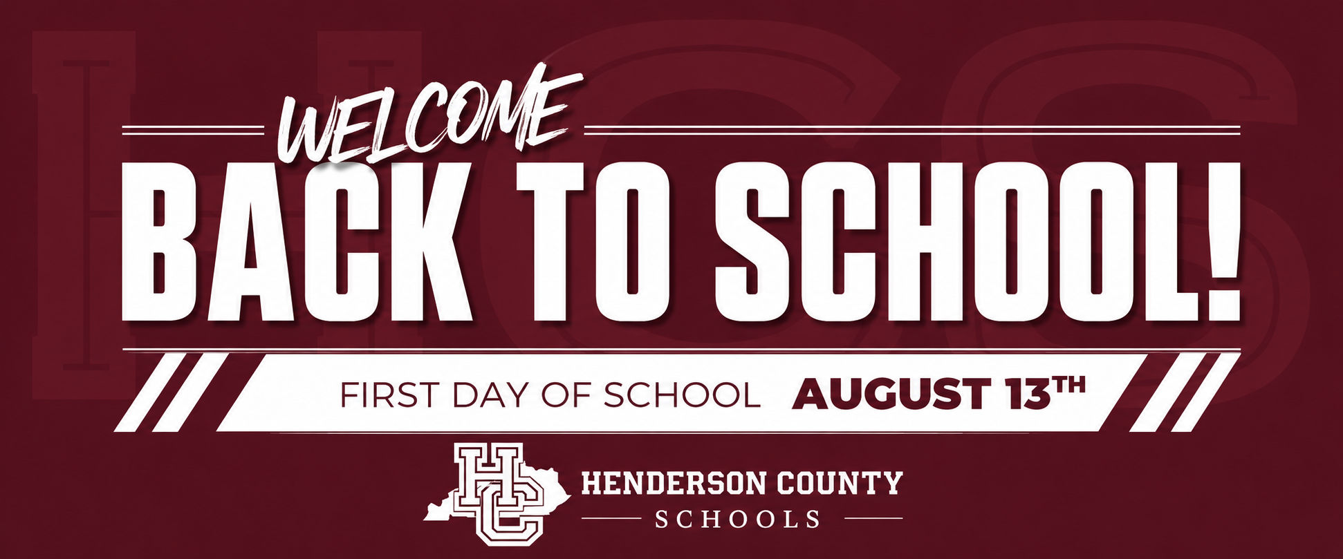 Back to School August 13th