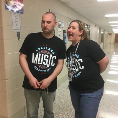 Music Department Picture Day