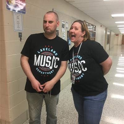 Music Department Picture Day
