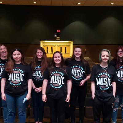 Music Department Picture Day