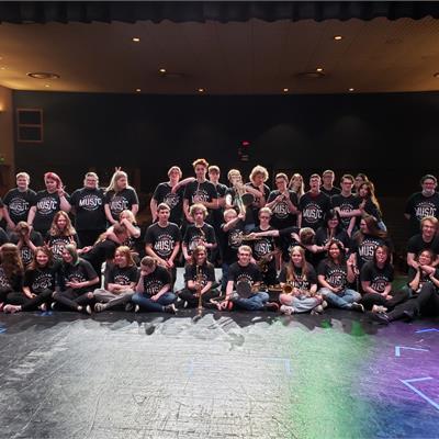 Music Department Picture Day