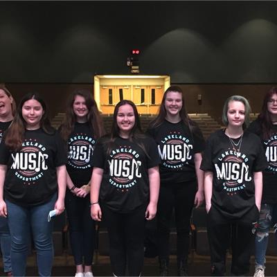 Music Department Picture Day