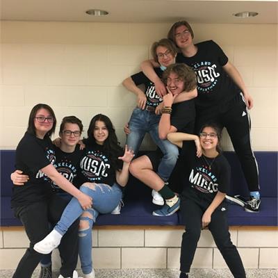 Music Department Picture Day