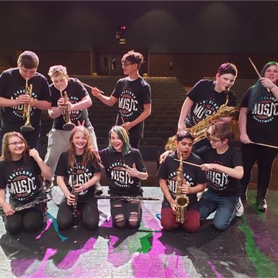 Music Department Picture Day
