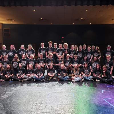 Music Department Picture Day