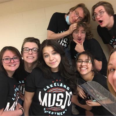 Music Department Picture Day