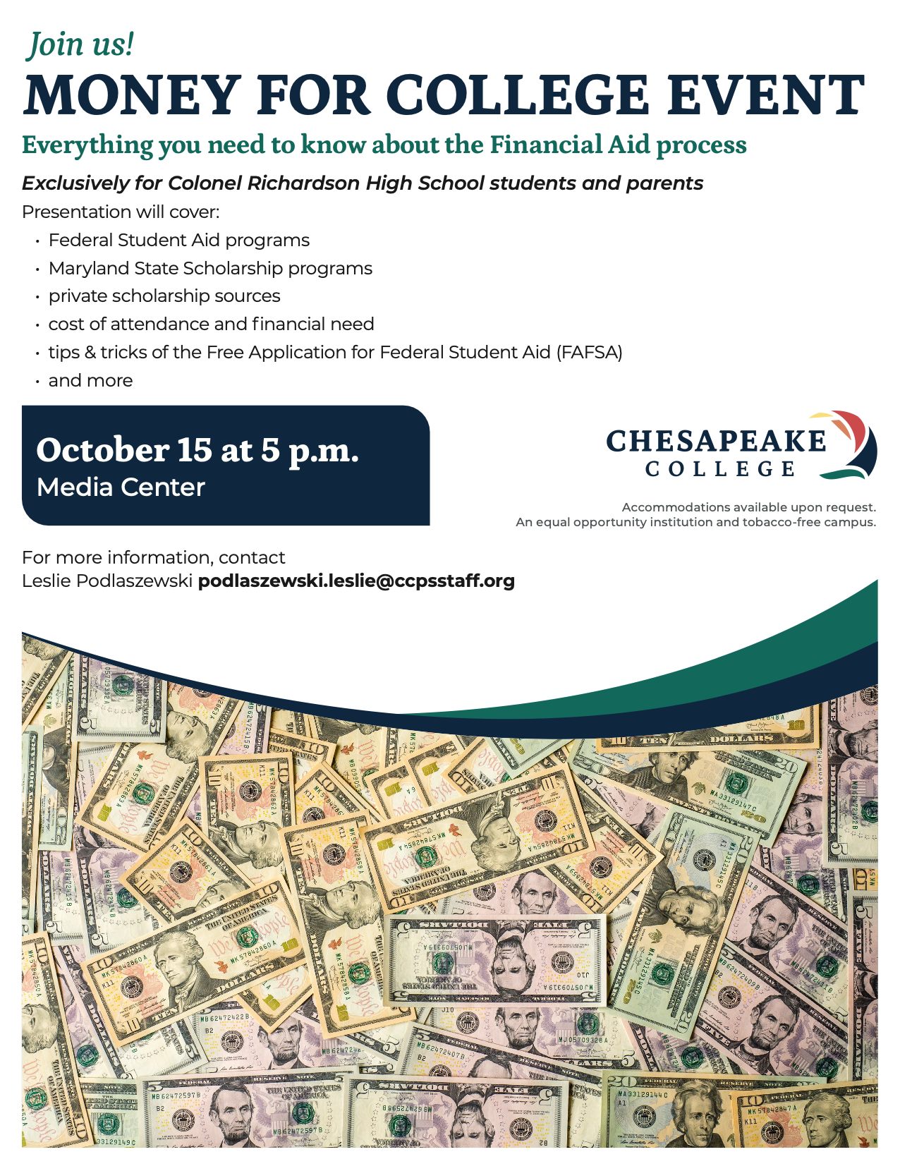Money for College Event